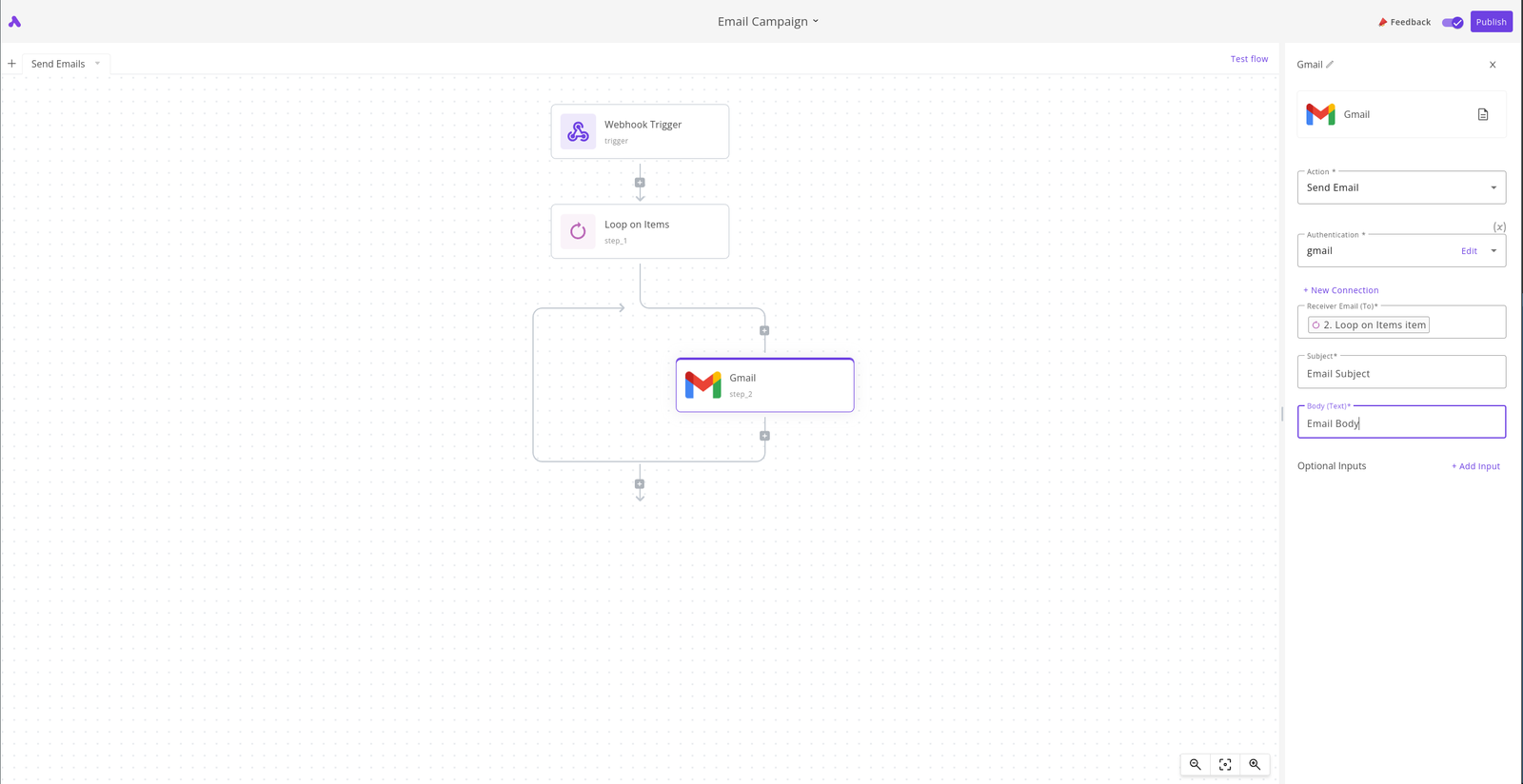 Activepieces running in the browser